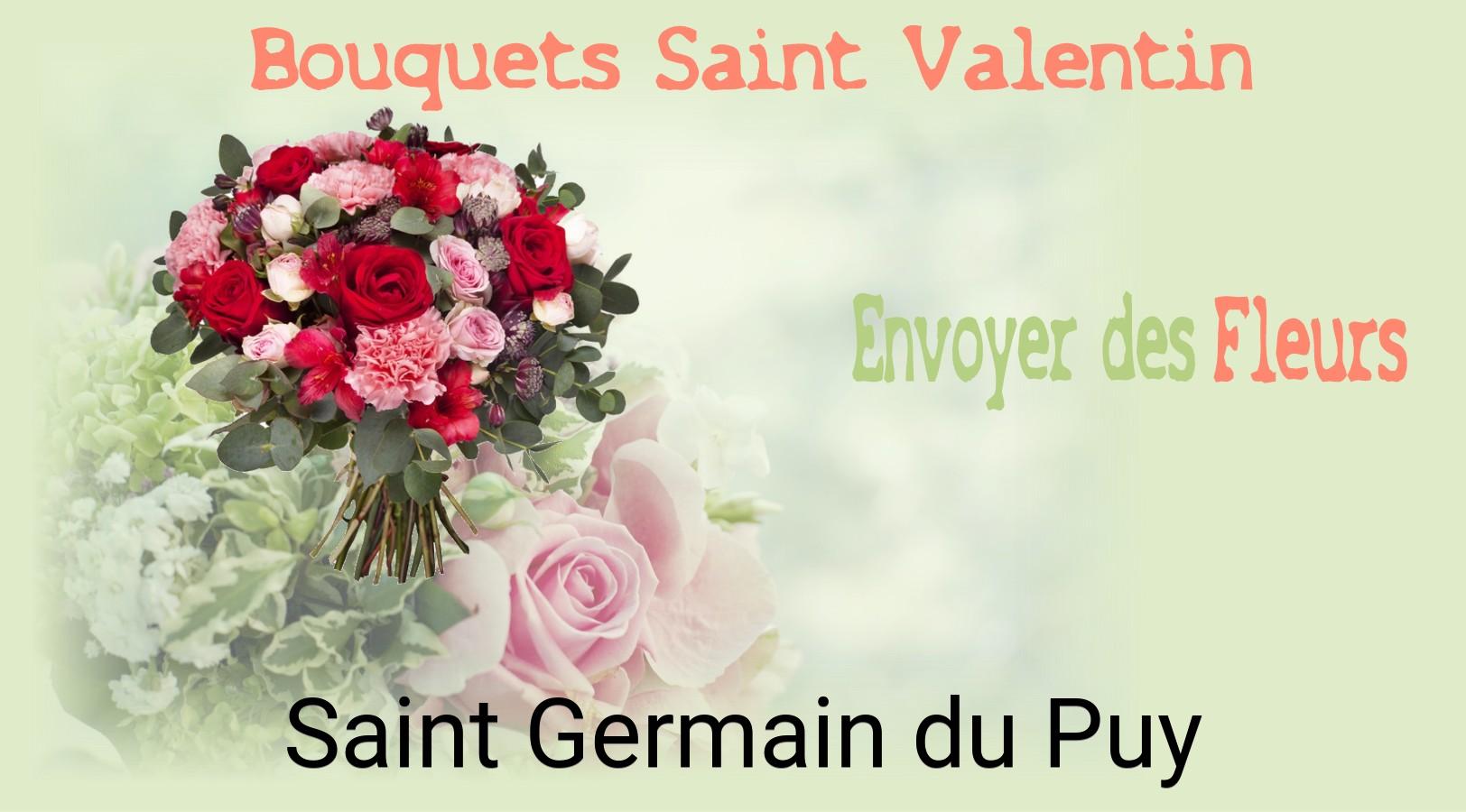 Roses de Saint-Valentin livrées à Saint-Germain-du-Puy